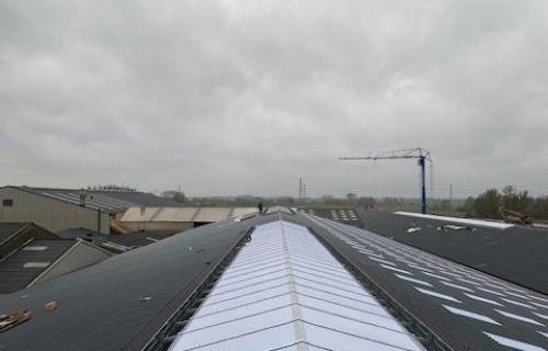 Renovatie ventilatie lichtstraat koepel met kleppen Opheusden
