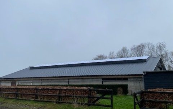 Nieuwbouw ventilatie lichtstraat Ter Aard