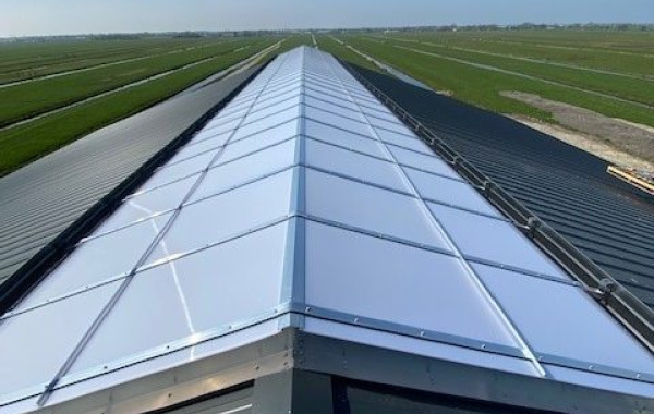 Nieuwbouw ventilatie lichtstraat / koepel Bodegraven